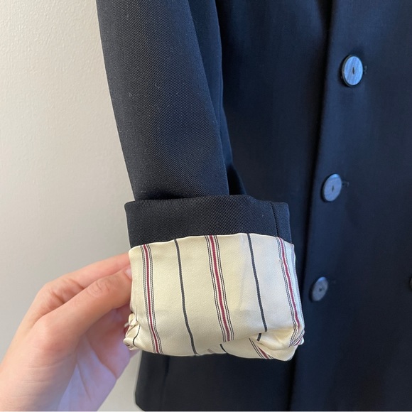 ✨ Vintage Jean-Paul Gaultier Classique Wool Long Double Blazer - Picture 3 of 8